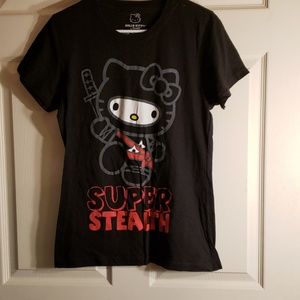 Hello kitty ninja tshirt